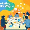 echipă diversă colaborând la o strategie de marketing